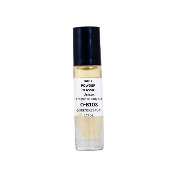 Baby Powder Classic (Unisex) Body Oil 10 ml Fragrance Similar 1/3 oz Roll-On - Picture 5 of 5